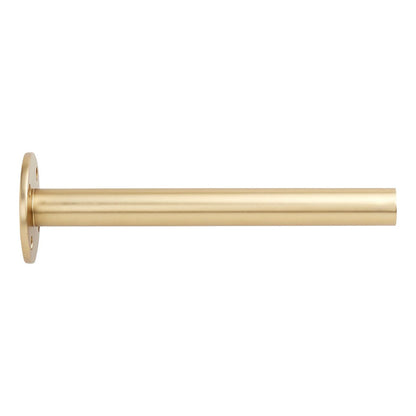 Signature Hardware SH554002SB Wellston 6-1/4" Brass Shelf Bracket-Satin Brass