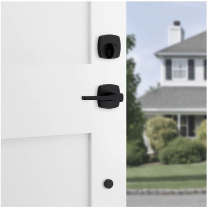Kwikset 971TPLMDT-15 Single Cylinder Interior Tripoli Lever Trim Satin Nickel