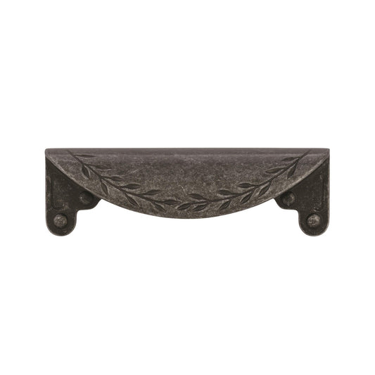 Amerock BP1582WID Nature's Splendor Cabinet Cup Pull Wrought Iron Dark 3" C2C