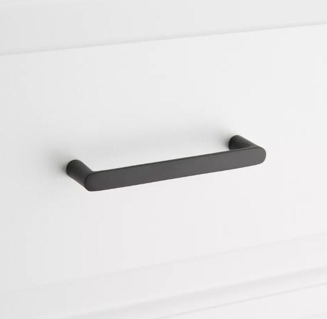 Signature Hardware SH553154MB 6-5/16" Novak Cabinet Pull-Matte Black