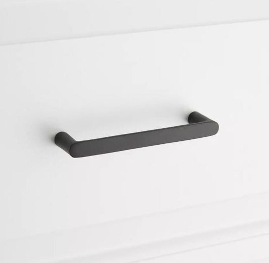 Signature Hardware SH553154MB 6-5/16" Novak Cabinet Pull-Matte Black