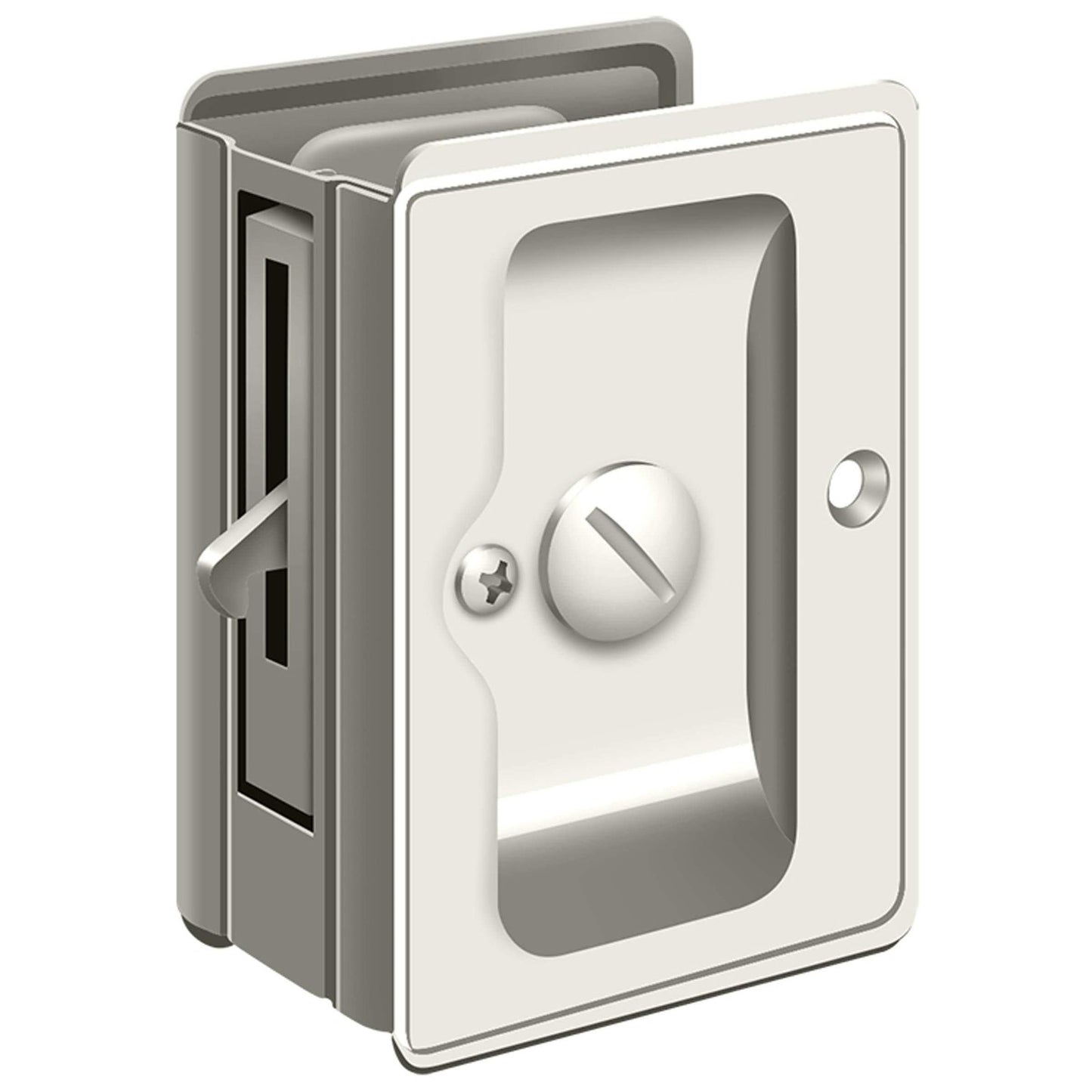 Deltana SDLA325U14 Heavy Duty Pocket Lock Adjustable 3-1/4"x2 1/4" Bright Nickel