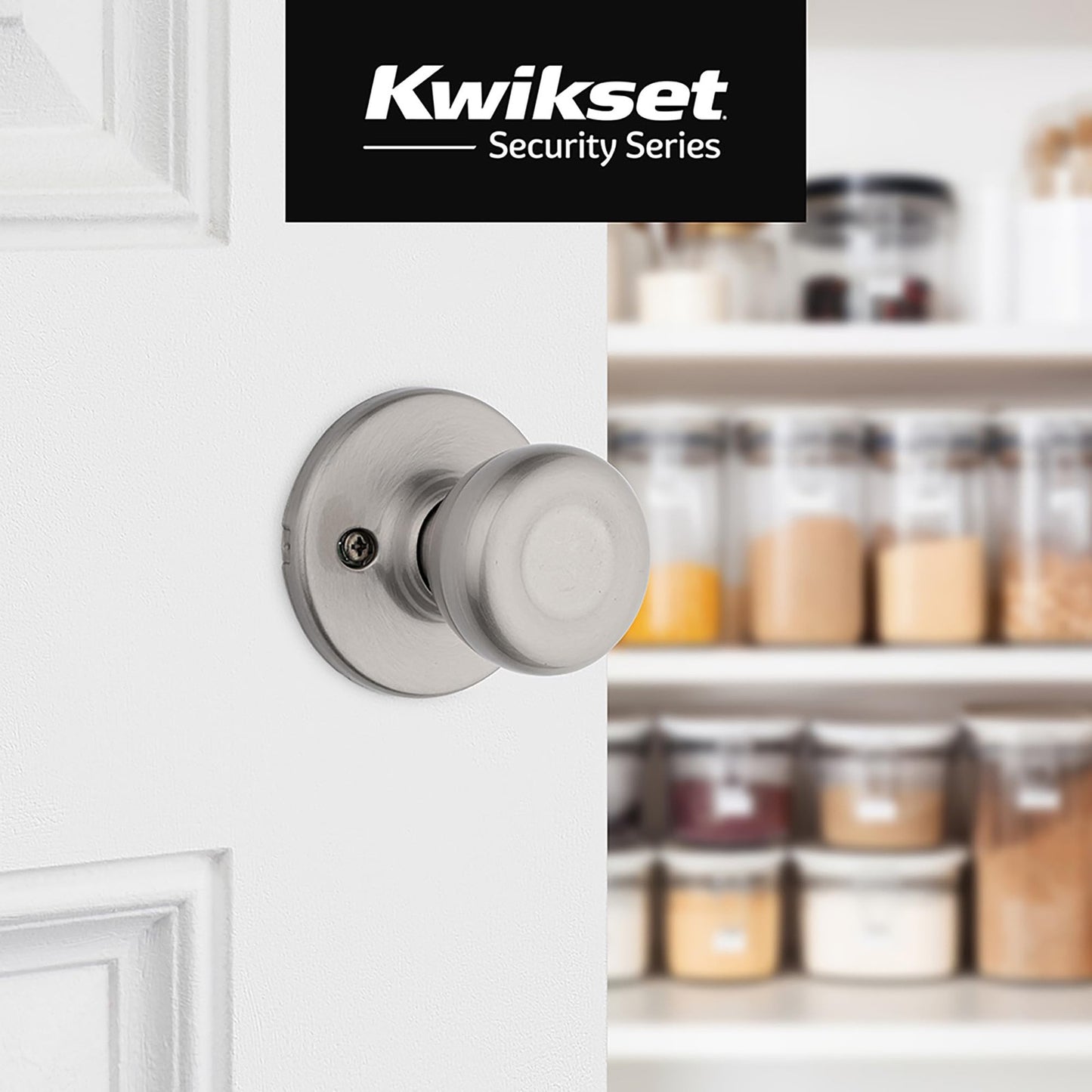 Kwikset 488T-15V1 Tylo Knob Half Dummy Satin Nickel Finish