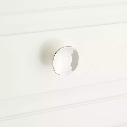 Signature Hardware - 1-9/16" Dolorue Cabinet Knob - Polished Nickel