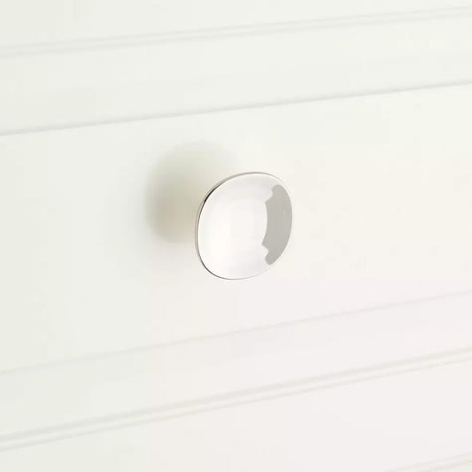 Signature Hardware - 1-9/16" Dolorue Cabinet Knob - Polished Nickel