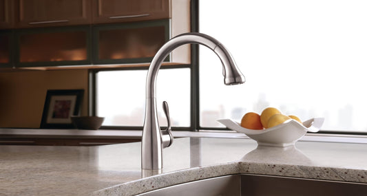 Hansgrohe Allegro E Gourmet Stainless Steel Kitchen Faucet Pull Down SS 04066860