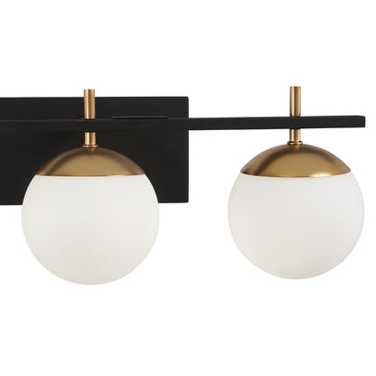 GEORGE KOVACS P1353-618 Alluria Vanity Bath Light, 3-Light, 8.5-in H x 24-in W