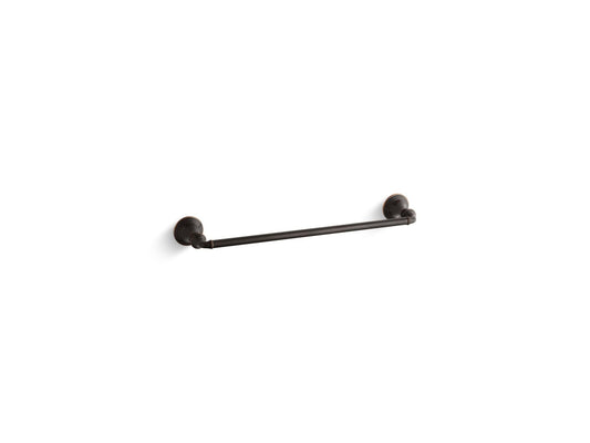 Kohler K-10550-2BZ Devonshire 18-Inch Bathroom Towel Bar, Oil Rubbed Bronze