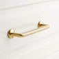 Signature Hardware SH-553-008-SB Belfast 4"Handle Cabinet Pull - Satin Brass