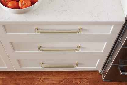 Amerock BP37667BBZ 10-1/16" Coble Golden Champagne Drawer Pull