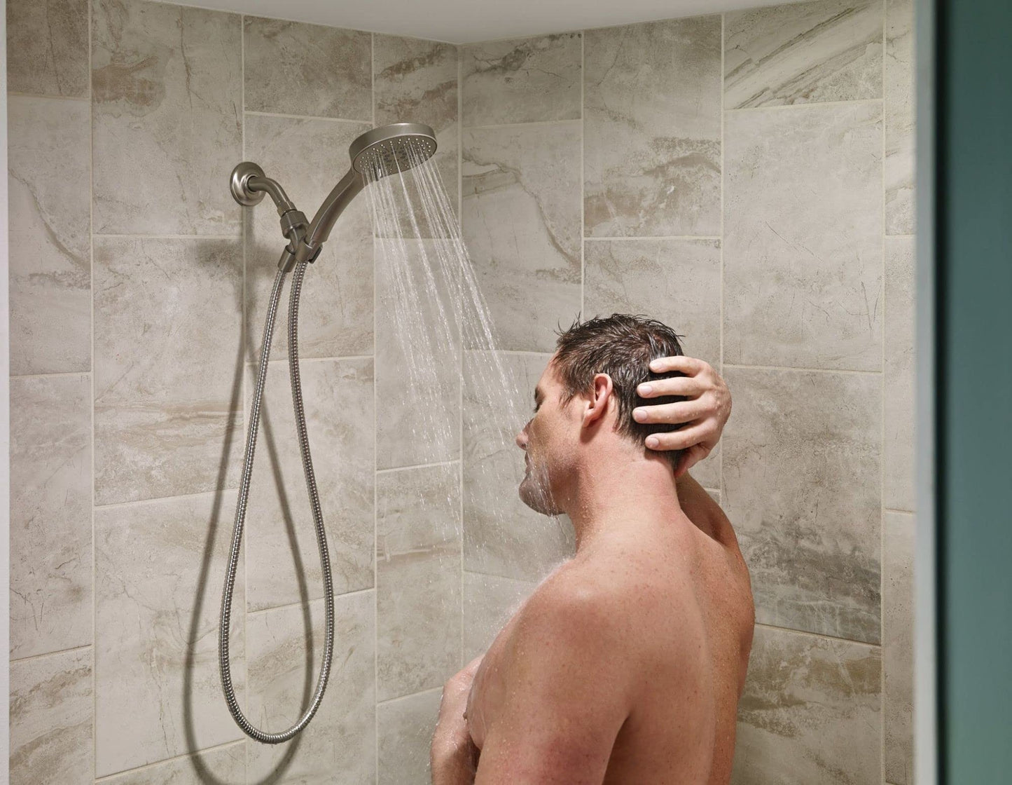 Moen 26056SRN Iso Handheld Shower, Spot Resist Brushed Nickel