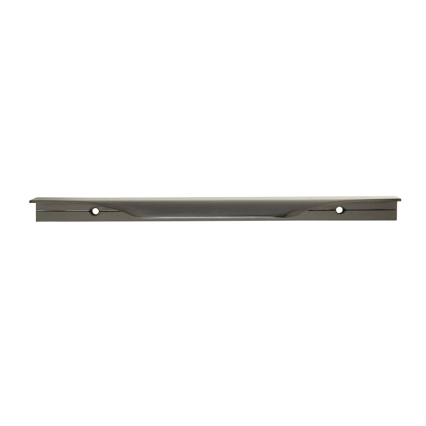 Amerock BP36745BCR Aloft Cabinet Edge Pull Black Chrome 6-9/16" C2C