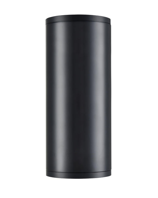 ML Lighting Vegas Collection LED42101-PBK Outdoor LED Wall Sconce Powder Black