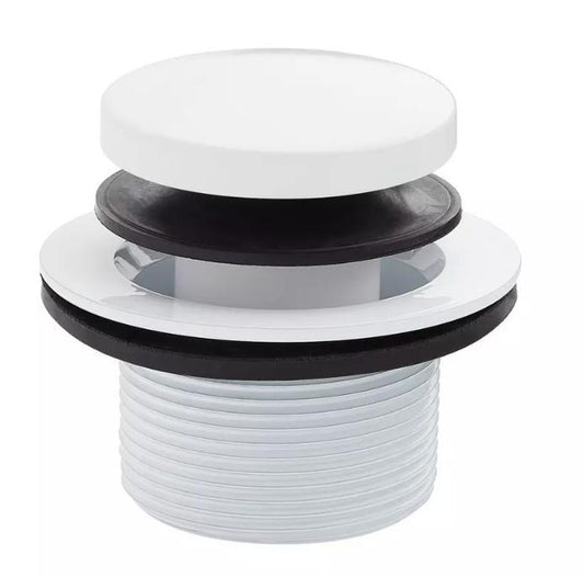 Signature Hardware SH439074WHT Pop-Up Tub Drain White