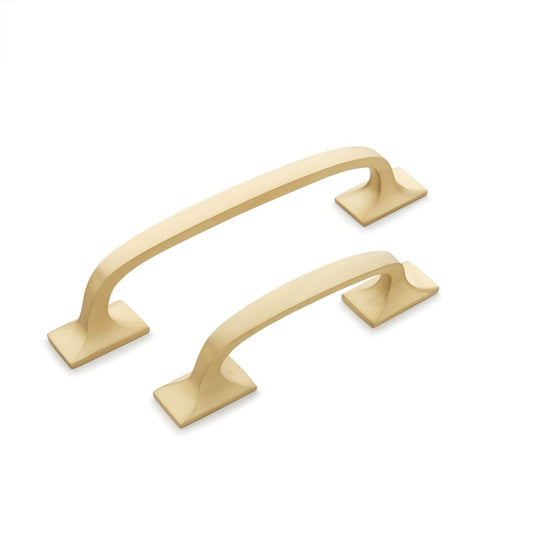 Signature Hardware EH1085.4.SBS Toulouse 3-3/4 Inch C2C Cabinet Pull-Satin Brass