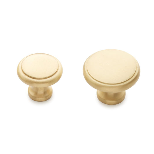Signature Hardware EH110-11/4.BLK Nantes 1-1/4" Round Cabinet Knob - Matte Black