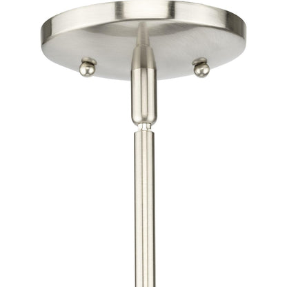 Progress Lighting P5158-09 Traditional Three Foyer Pendant Nickel, Silver Finish