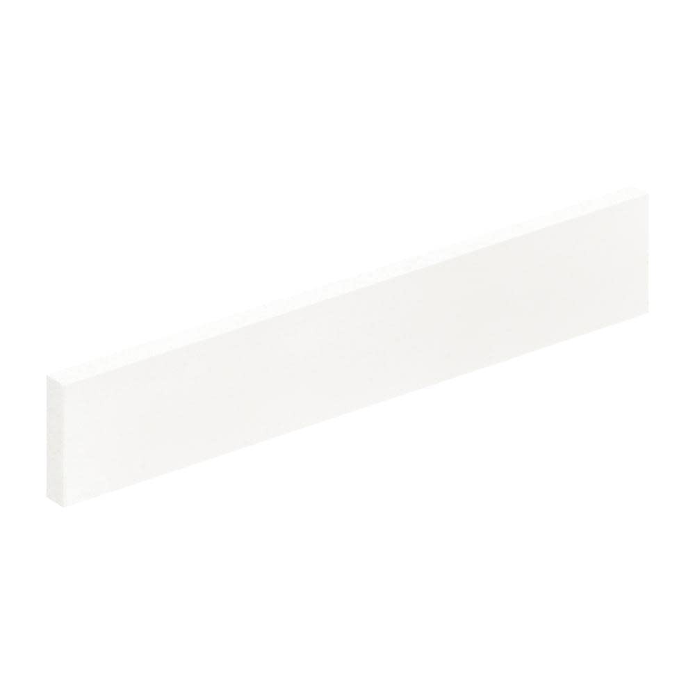 ARIEL AL-WQ-SIDESPLSH - 22"x4" Pure White Quartz Vanity Top Side Splash