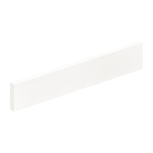 ARIEL AL-WQ-SIDESPLSH - 22"x4" Pure White Quartz Vanity Top Side Splash