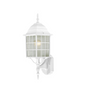 Nuvo Lighting 60/3477 Brentwood 1 Light 18 inch White Outdoor Wall Sconce-White