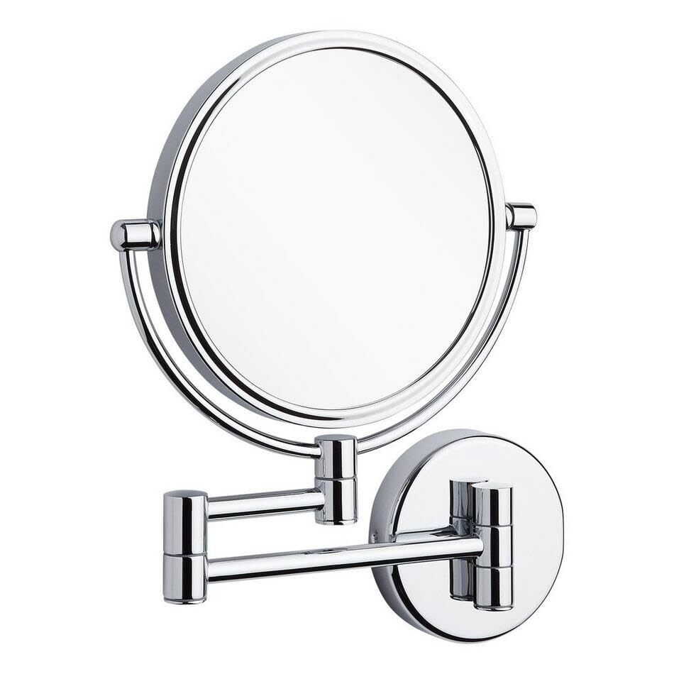 Signature Hardware SH662009BG Ramana Make Up Magnifying Mirror-Satin Black