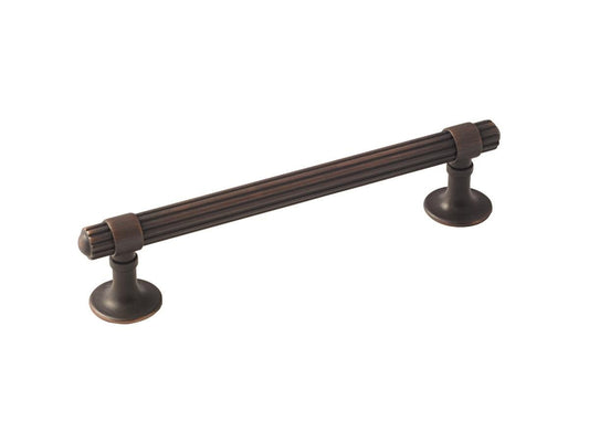 Amerock Cabinet Pull Oil Rubbed Bronze 5-1/16 inch (128 mm) Sea Grass