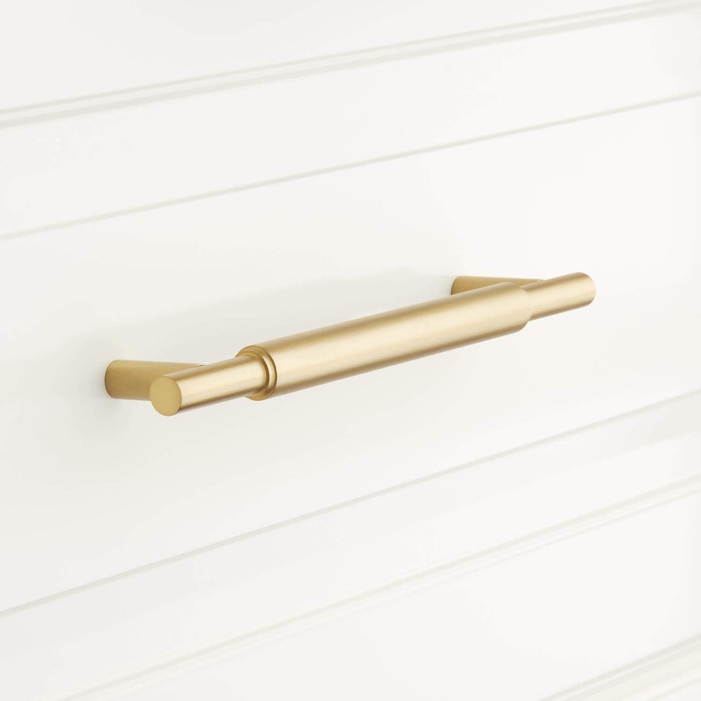 Signature Hardware EH1079.6.SBS Colmar 6" C2C Bar Cabinet Pull - Satin Brass