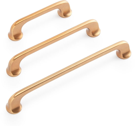 Signature Hardware SH553015SB Amarilla 6" C2C Handle Cabinet Pull - Satin Brass