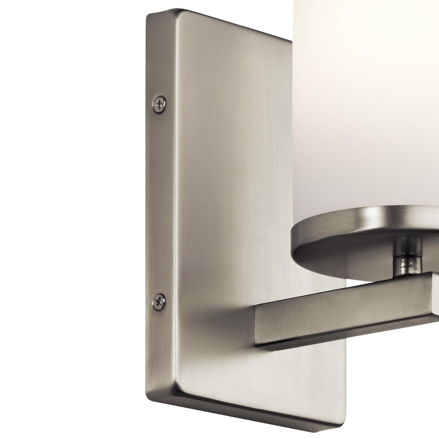 Kichler 45495NI Crosby 9.25" Wall Sconce in Brushed Nickel