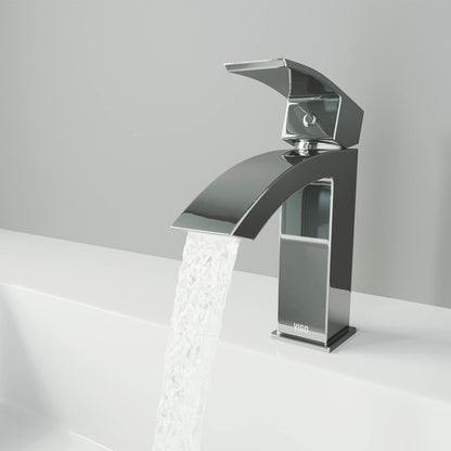 Vigo VG01015CH Lavatory Faucet - Single Hole - Chrome