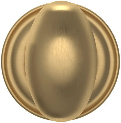 Baldwin 5025056IDM Non-Turning One-Sided Dummy Door Knob Round Rose Satin Nickel