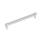 Amerock Mulino 10-1/16" C2C Satin Nickel/Polished Chr Cabinet Pull BP36726G1026