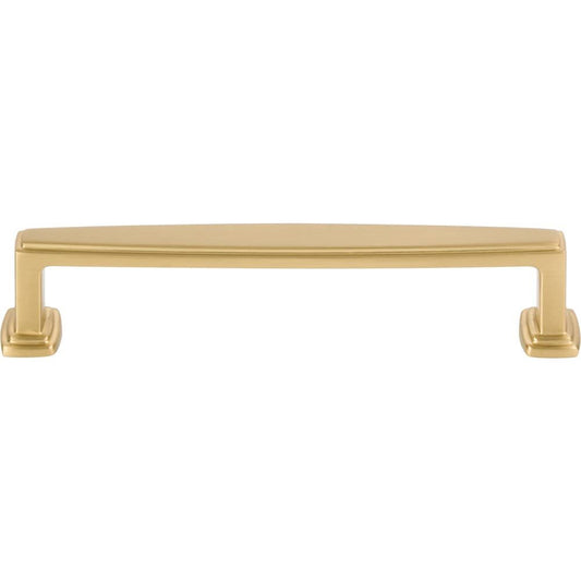 Jeffrey Alexander 128 mm Center-to-Center Brushed Gold Richard Cabinet Pull