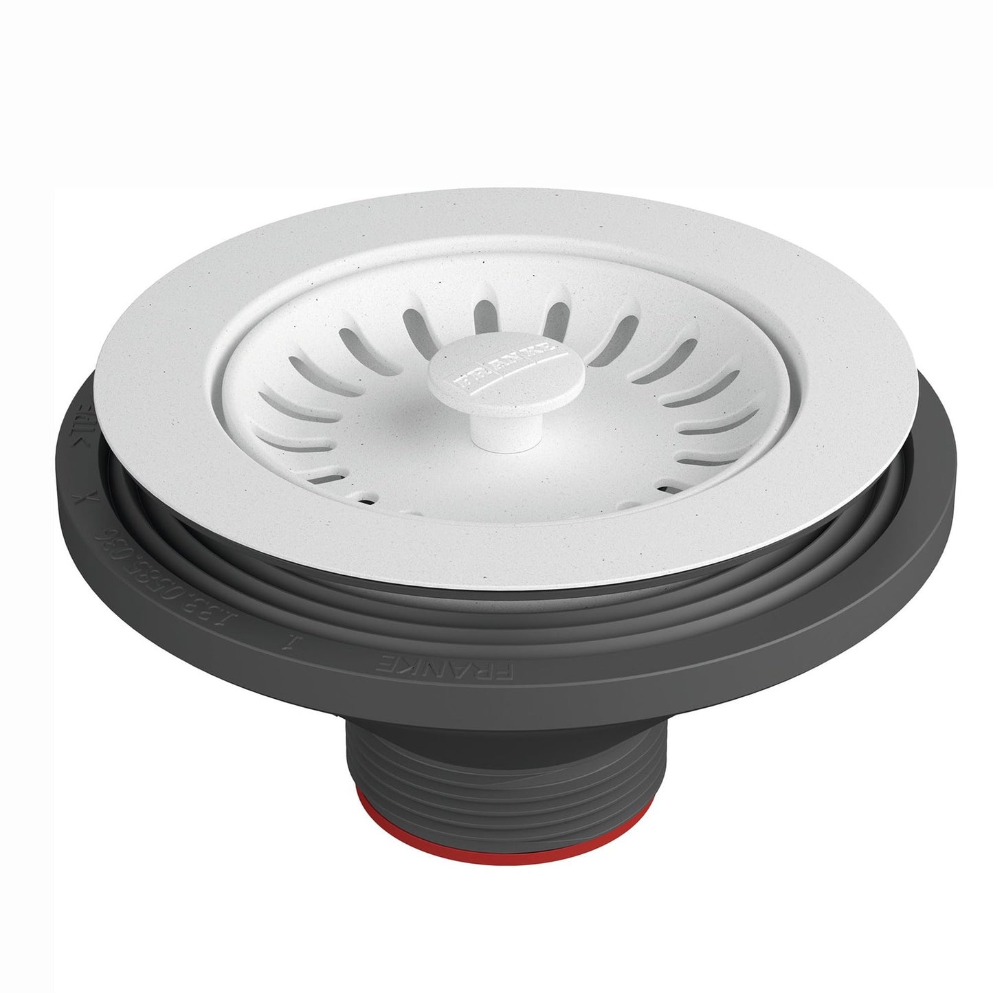 Franke 900-PWT Colorline 3-1/2" Basket Strainer - Polar White