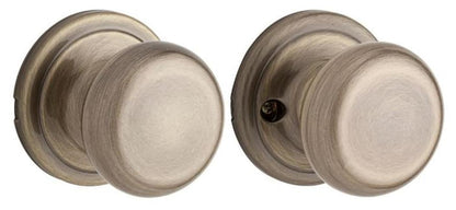 Kwikset 720H Hancock Passage Door Knob Set - Polished Brass