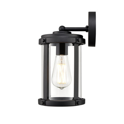 ML Lighting 290001-TBK 1-Light Outdoor Wall Sconce in Textured Black Finish