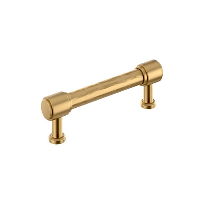 Amerock BP37537CZ Lazzara 3-3/4" C2C Hammered Bar Cabinet Pull-Champagne Bronze