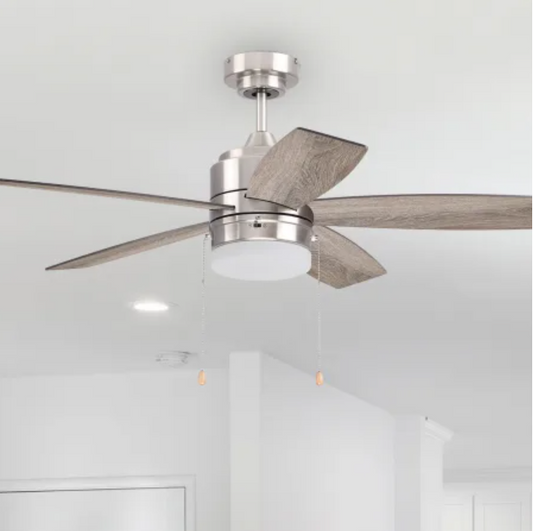 Miseno MCF31307 44" 5 Blade LED Indoor Ceiling Fan - Nickel