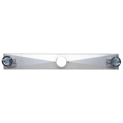 SH 443308 Carmen 60" Linear Shower Drain with Flange - Matte Black