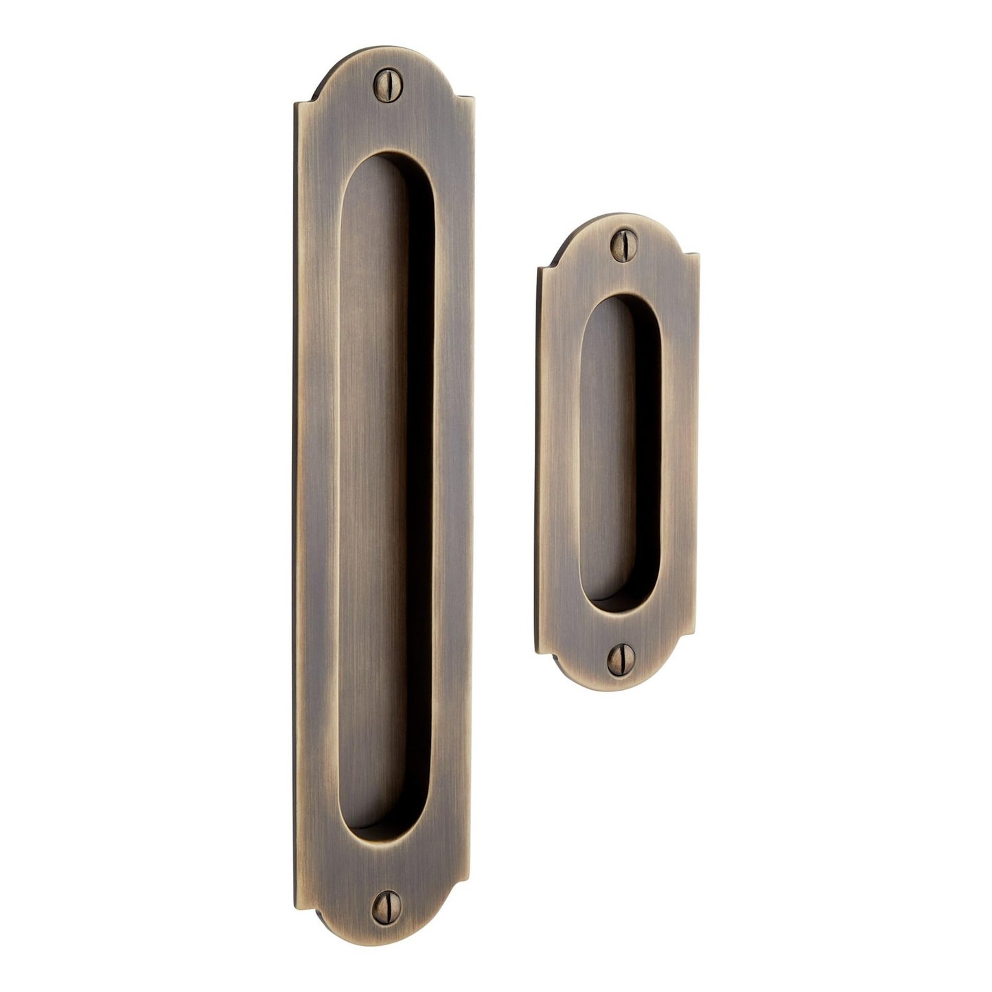 Signature Hardware SH552185AB Gambon 4-1/4" C2C Single Door Pull - Antique Brass