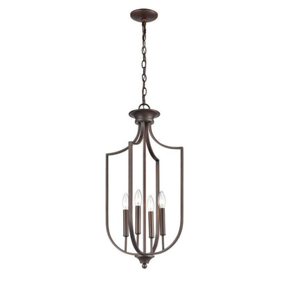 Millennium Lighting 9836-RBZ 4 Light Pendant Rubbed Bronze