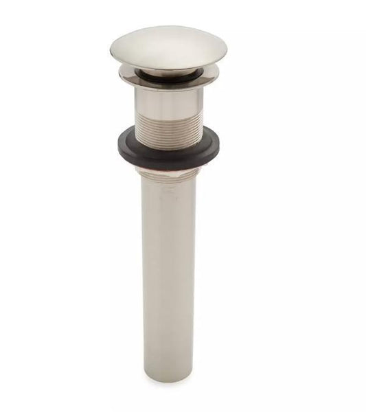 Signature Hardware SH332BN Pop-Up Bathroom Drain-w/overflow-Brushed Nickel
