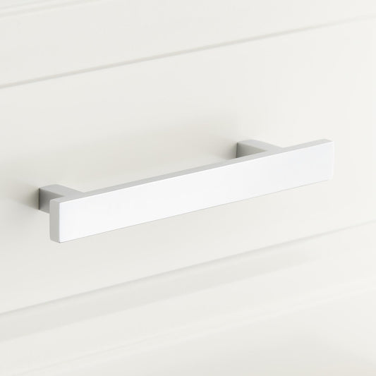 Signature Hardware AMW-CONT-CAB-6-CP 6" Covello Solid Brass Cabinet Pull Chrome