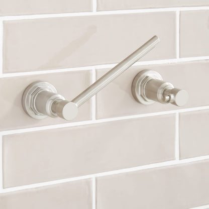 Signature Hardware 476969 Greyfield Wall Mounted Pivoting Toilet Paper Holder