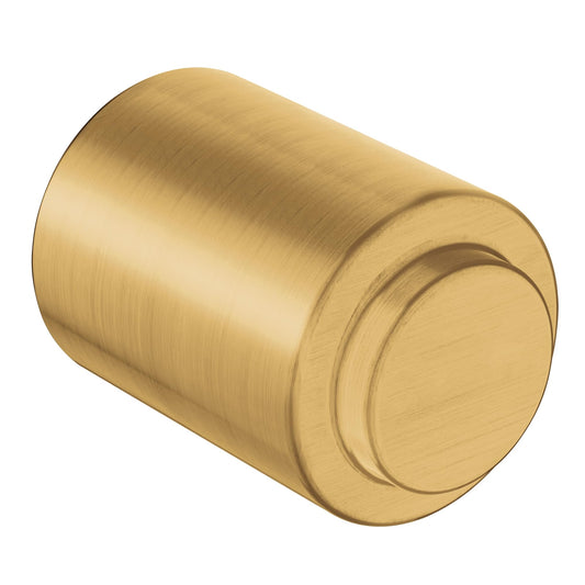 Moen Iso Brushed Gold 0.86" Diameter Brass Modern Drawer Knob, DN0705BG