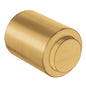 Moen Iso Brushed Gold 0.86" Diameter Brass Modern Drawer Knob, DN0705BG