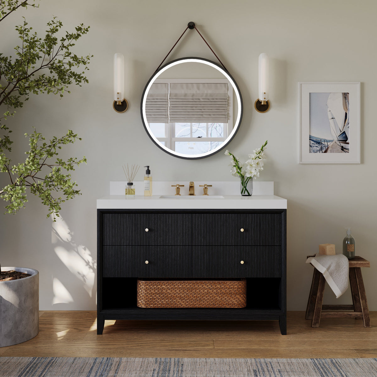 Momo 48" Bath Vanity Set - view 12
