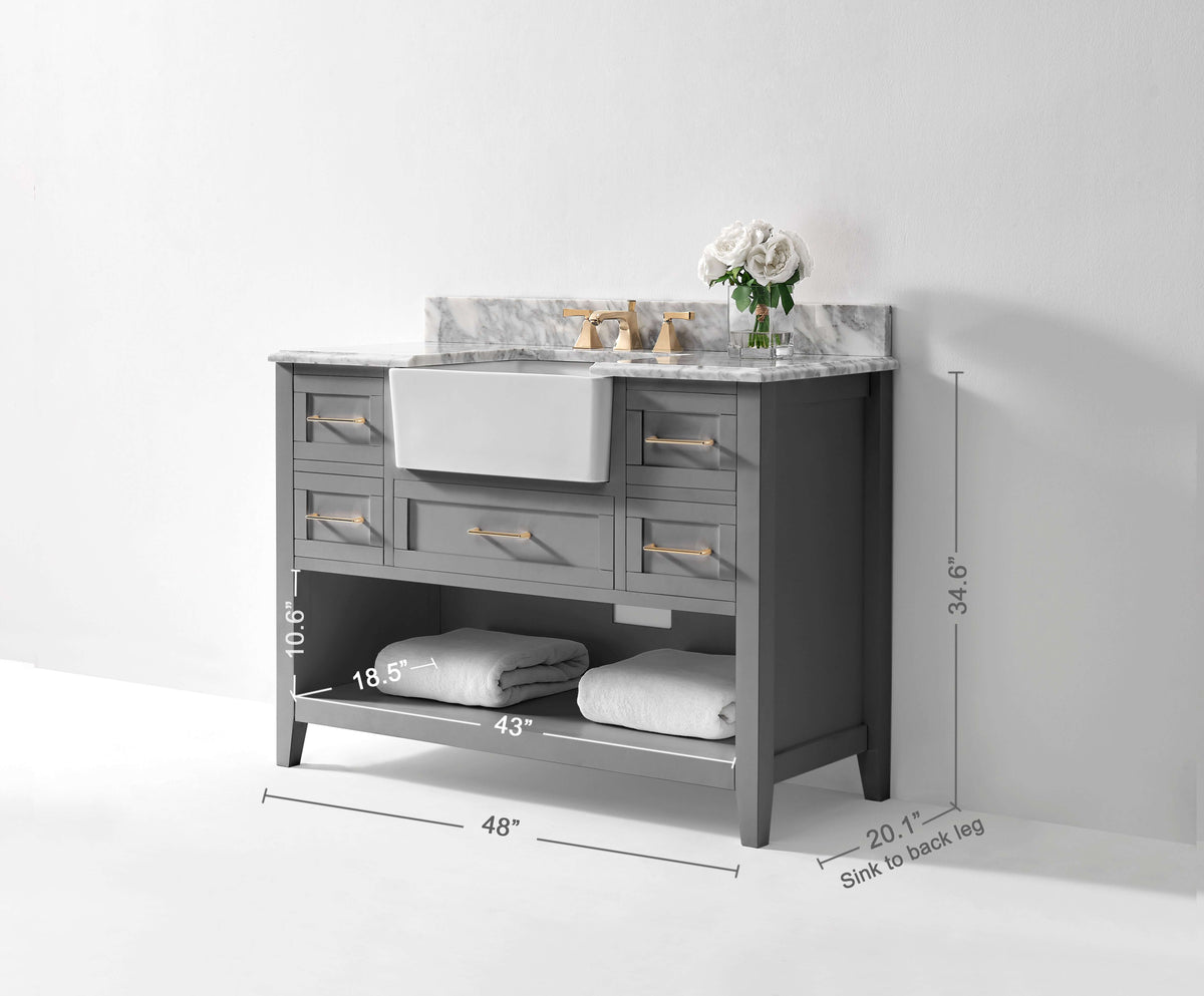 Hayley 48" Bath Vanity Set - view 18