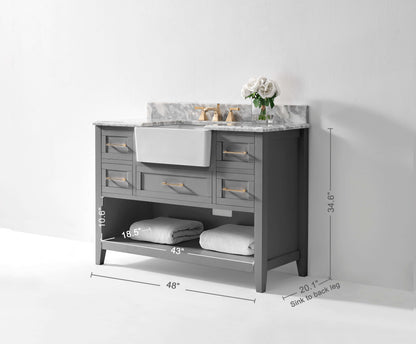 Hayley 48" Bath Vanity Set - view 18
