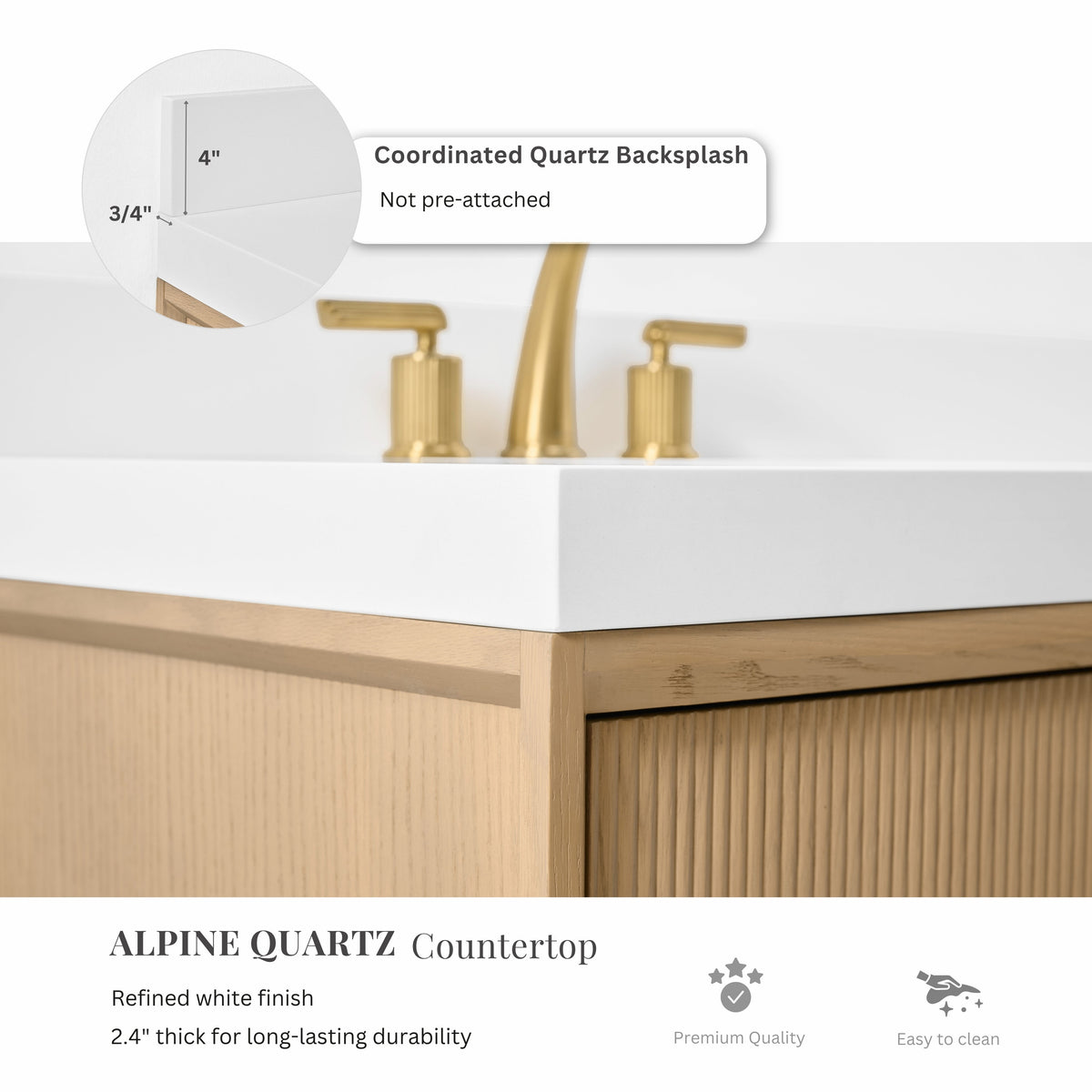 Momo 72" Bath Vanity Set - view 4